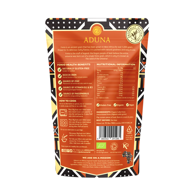 Aduna Fonio Ancient Super-Grain, 1kg