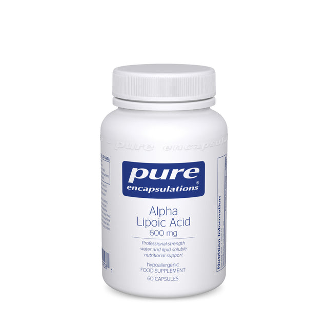 Pure Encapsulations Alpha Lipoic Acid- 600 mg, 60 Capsules