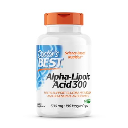 Doctor's Best Alpha-Lipoic Acid 300, 300mg, 180 VCapsules