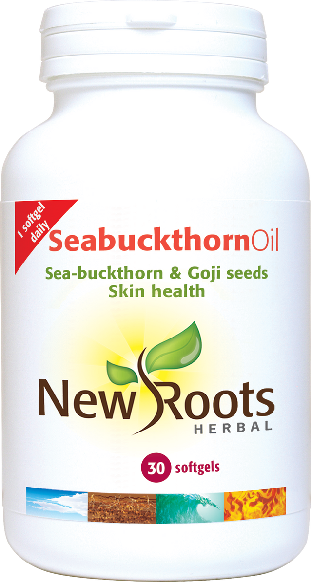 New Roots Herbal Seabuckthorn Oil,  30 Softgels