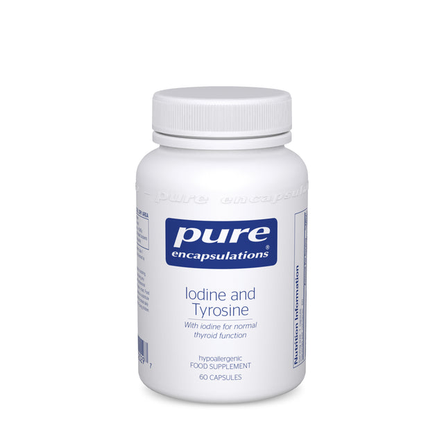 Pure Encapsulations Iodine & Tyrosine, 60 Capsules