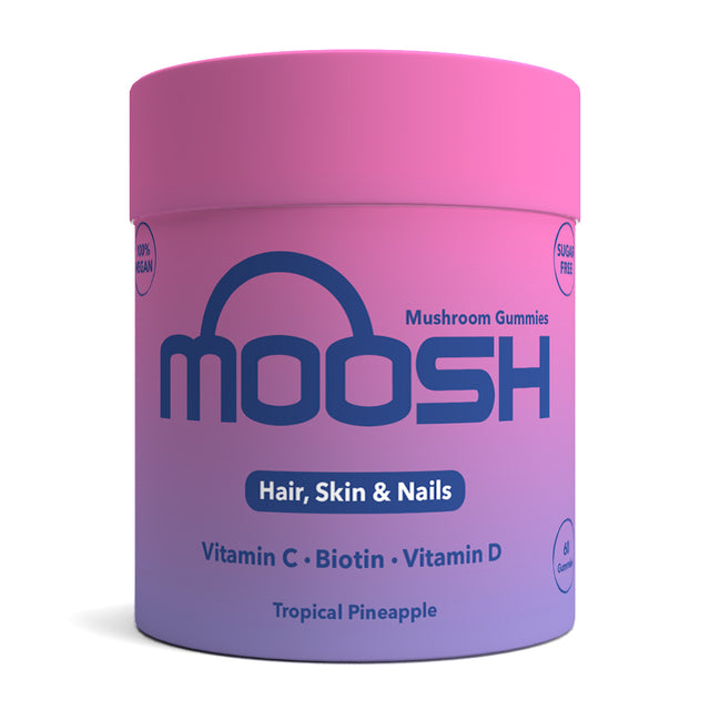 Moosh Hair, Skin & Nails Gummies, 60 Gummies