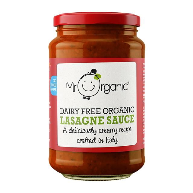 Mr Organic Dairy Free Lasagne Sauce, 350gr