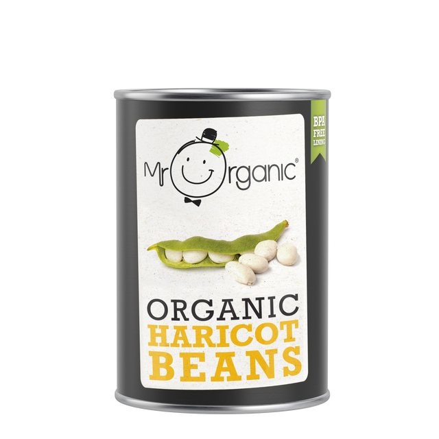Mr Organic Haricot Beans,  400gr