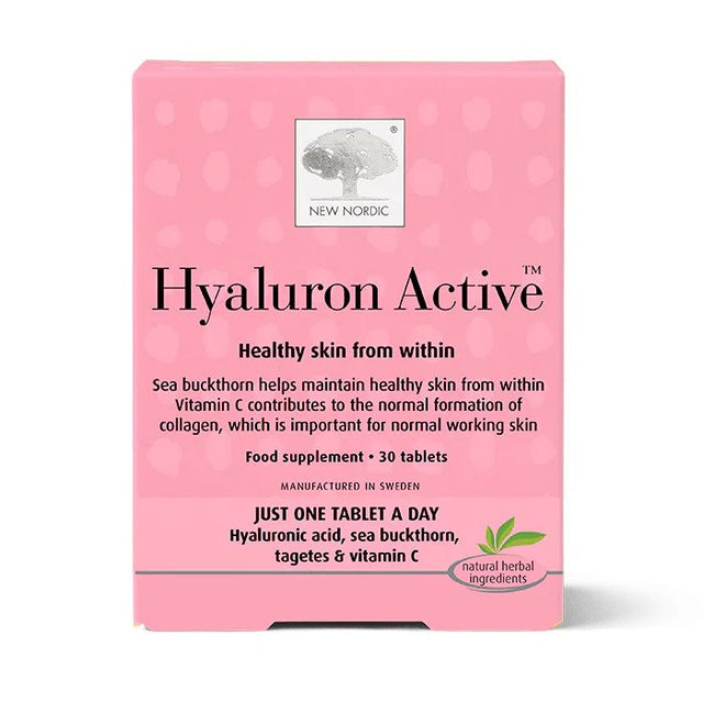 New Nordic Skin Care Hyaluron Active, 30 Tablets