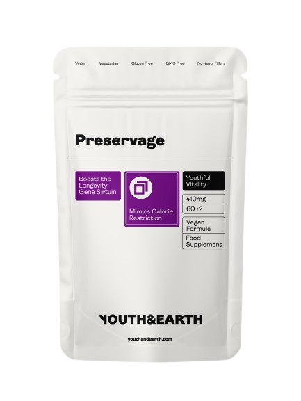 Youth & Earth Preservage 410mg, 60 Capsules