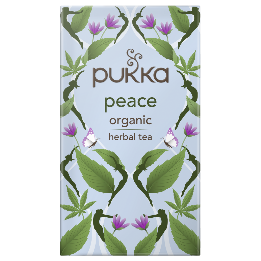 Pukka Herbs Pukka Peace Tea, 20 Bags Revital