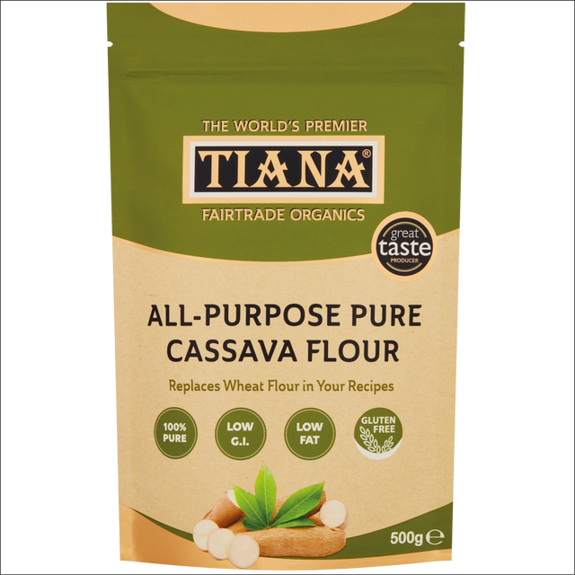 Tiana Organics All-Purpose Cassava Flour, 500gr