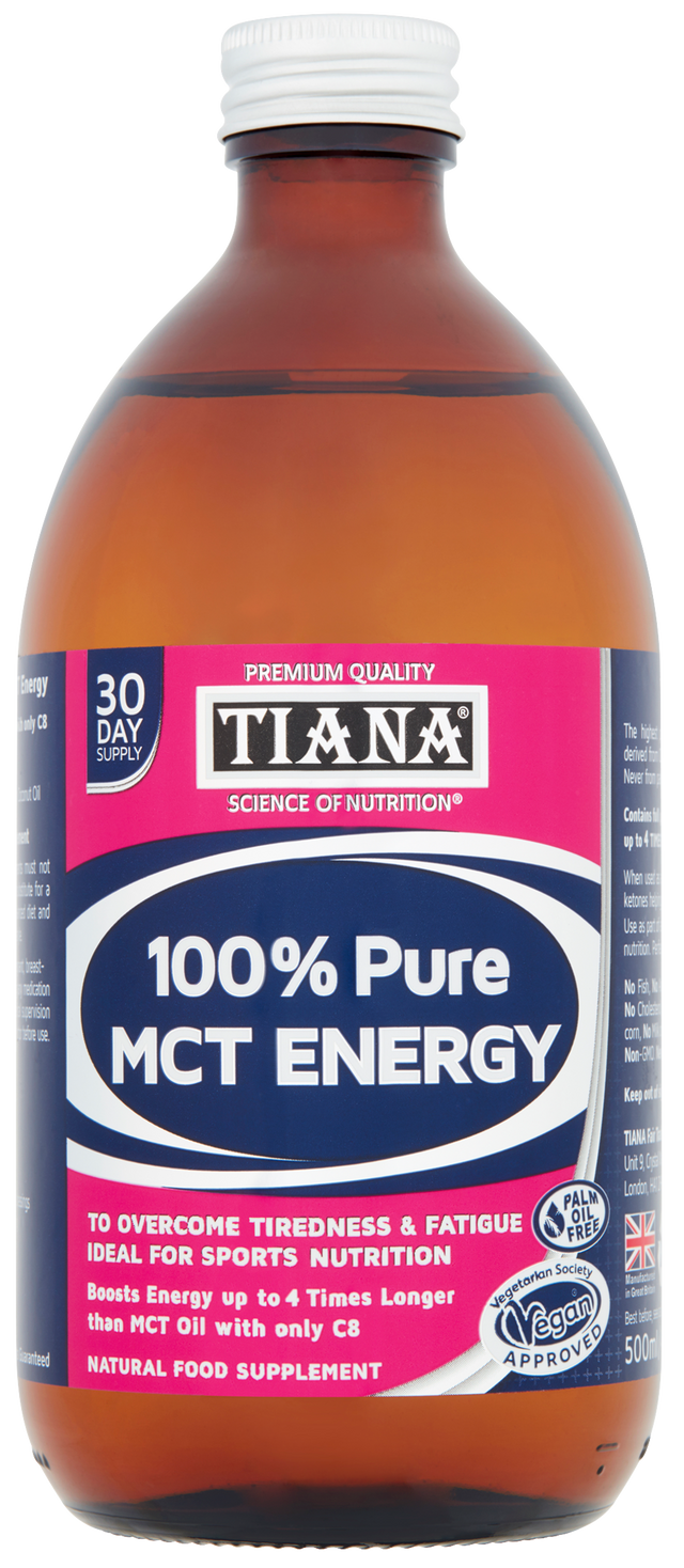 Tiana 100% Pure MCT Energy,  500ml