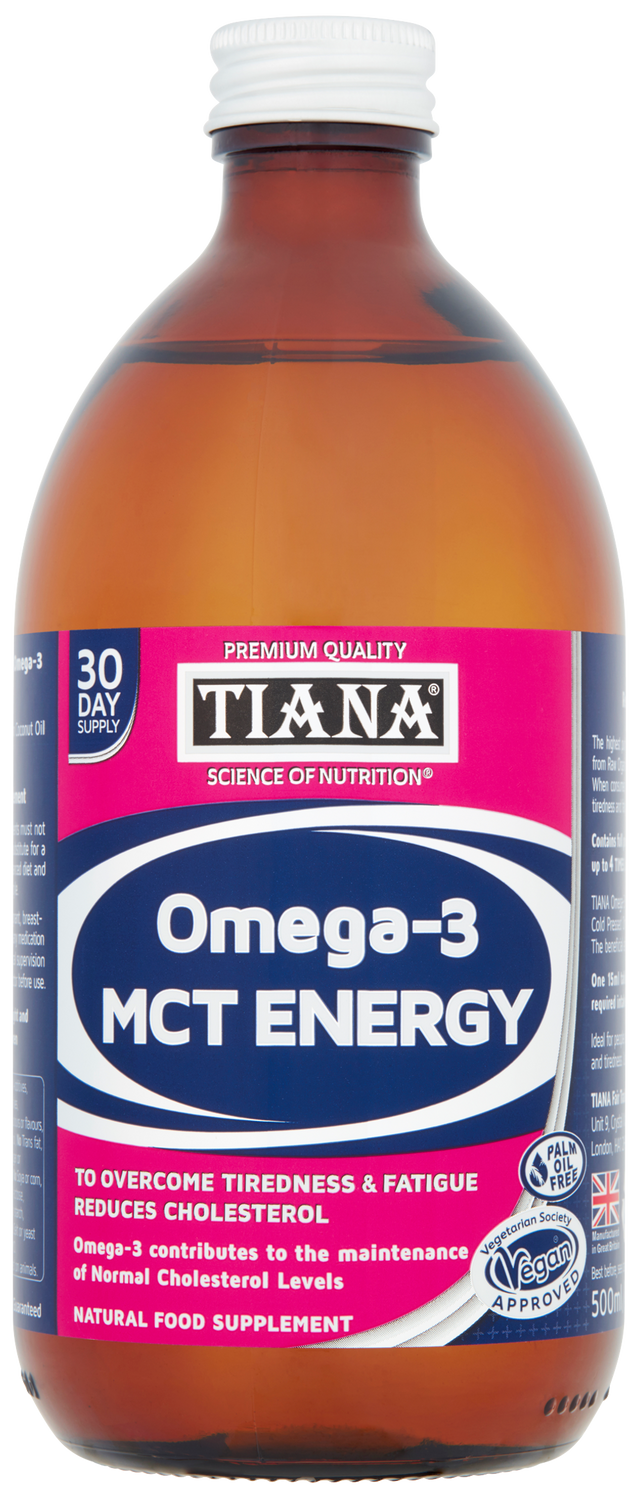Tiana Omega-3 MCT Energy,  500ml