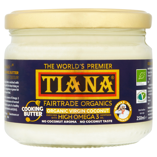 Tiana Omega 3 Coconut Butter, 250ml