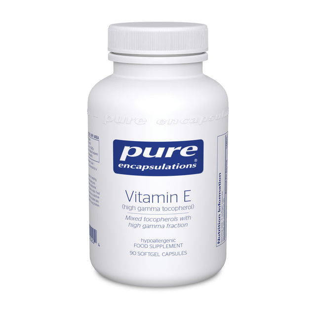 Pure Encapsulations Vitamin E (Tocopherols), 90 Capsules