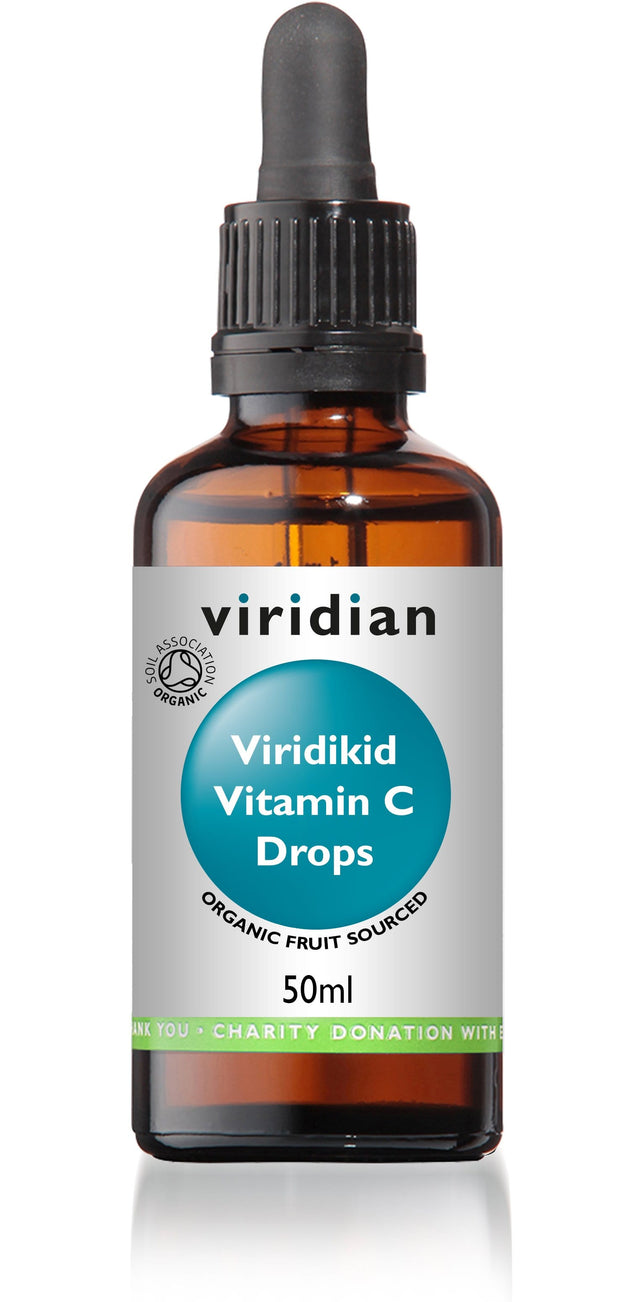 Viridian Organic Viridikid Vitamin C Drops, 50ml
