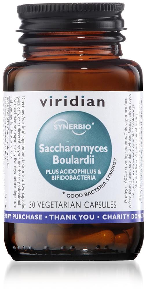 Viridian Saccharomyces Boulardii, 30 VCapsules