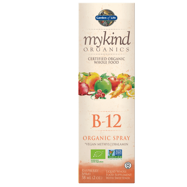 Garden Of Life mykind Organic B12 spray, 58ml