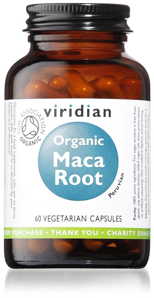 Viridian Organic Maca Root, 60 VCapsules