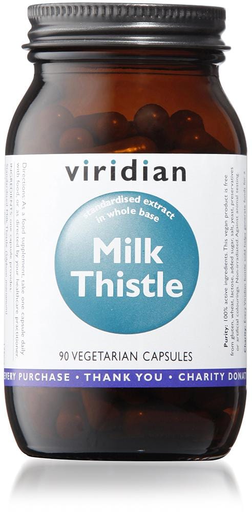 Viridian Milk Thistle Herb/Seed Extract, 90 VCapsules