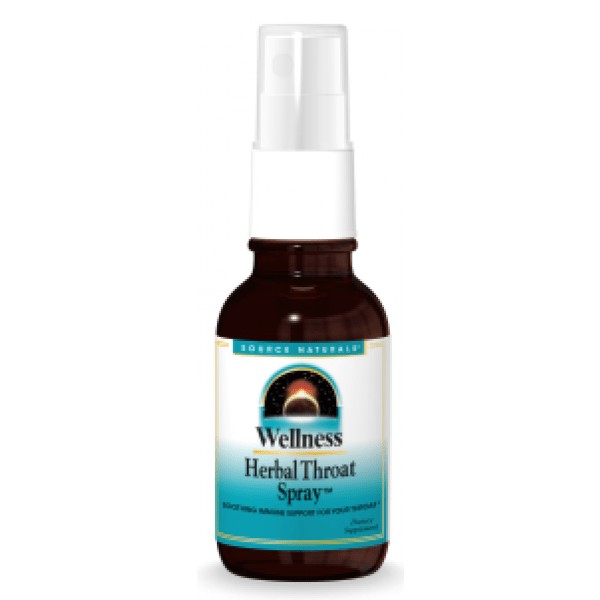 Source Naturals Wellness Herbal Throat Spray,  29ml