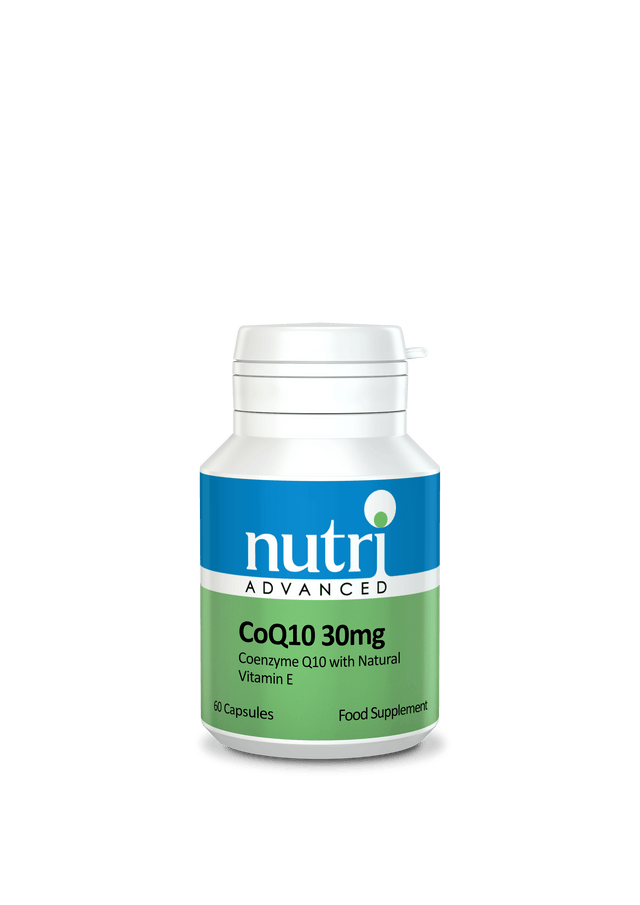 Nutri Advanced Co Q10 with Natural Vitamin E, 60 Capsules