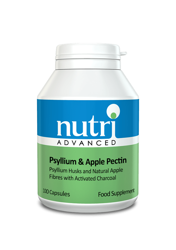 Nutri Advanced Psyllium & Apple Pectin, 100 Capsules Revital