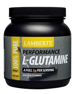 Lamberts L-Glutamine Powder, 500gr