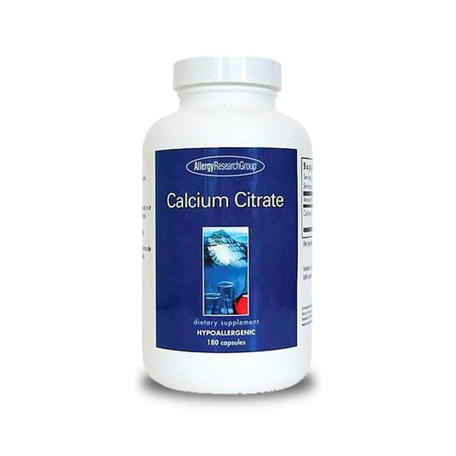 Allergy Research Calcium Citrate, 180 Capsules