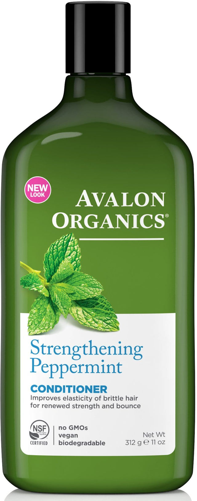 Avalon Organics Conditioner, 325ml, Peppermint