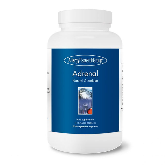 Allergy Research Adrenal Natural Glandular- 100mg, 150 Capsules