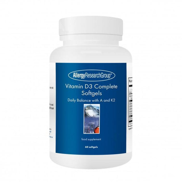 Allergy Research Vitamin D3 Complete, 60 Softgels