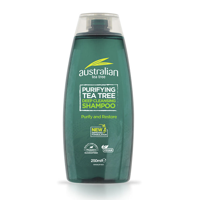 Australian Tea Tree Purifying Tea Tree Deep Cleansing Shampoo, 250ml
