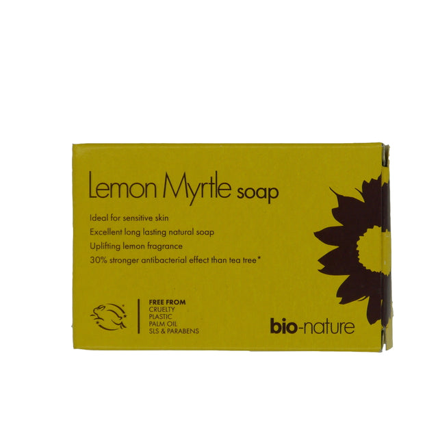 Bio-Nature Lemon Myrtle Exfoliating Soap, 100gr