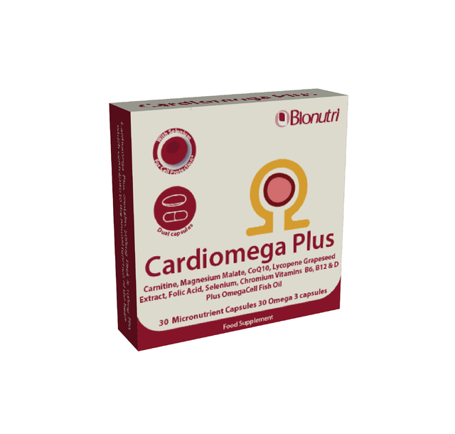 Bionutri Cardiomega Plus, 30 Capsules
