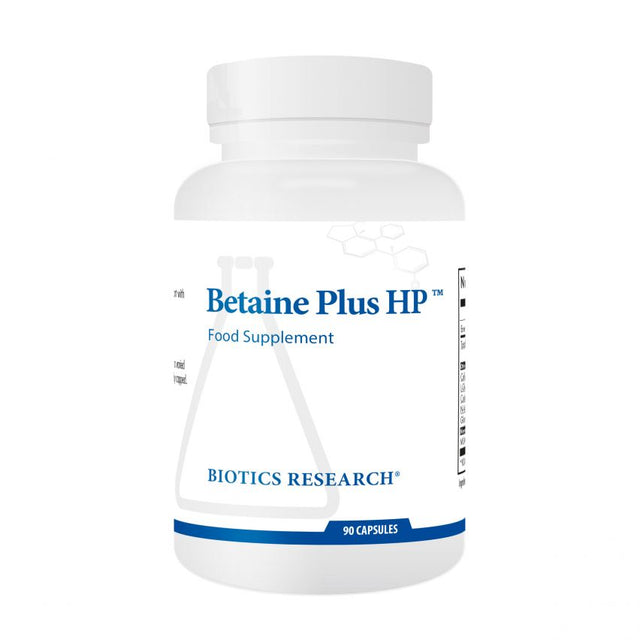 Biotics Research Betaine Plus HP, 90 Capsules