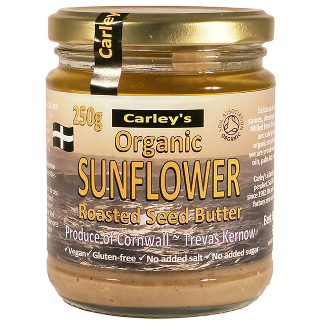 Carleys Organic Sunflower Butter, 250gr