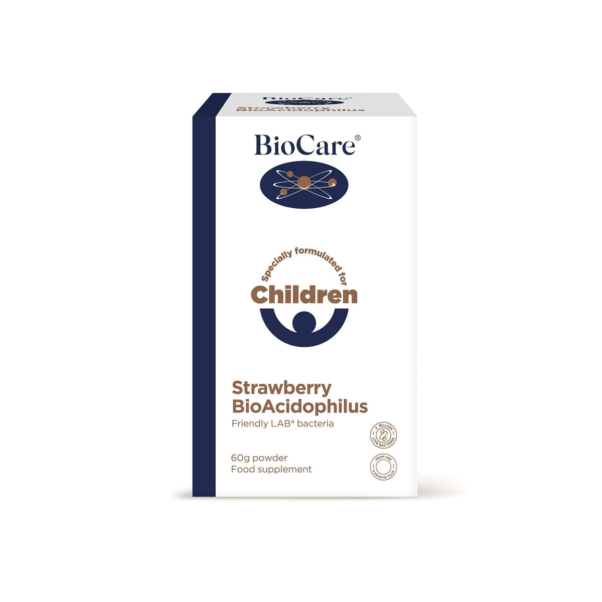 BioCare Biocare Children's Strawberry BioAcidophilus, 60gr Revital