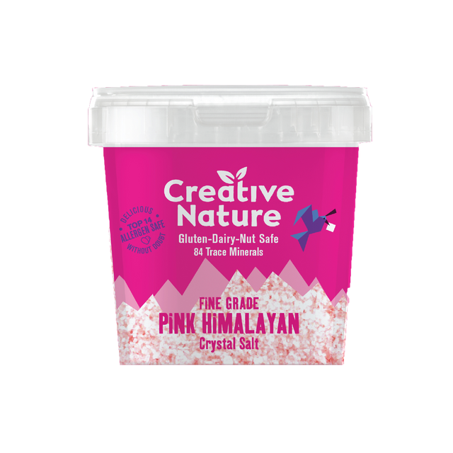 Creative Nature Pink Himalayan Crystal Salt Fine, 300gr