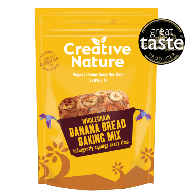 Creative Nature Wholegrain Banana Bread Mix, 250gr