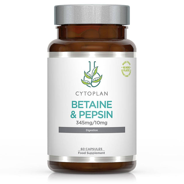 Cytoplan Betaine & Pepsin, 60 Capsules