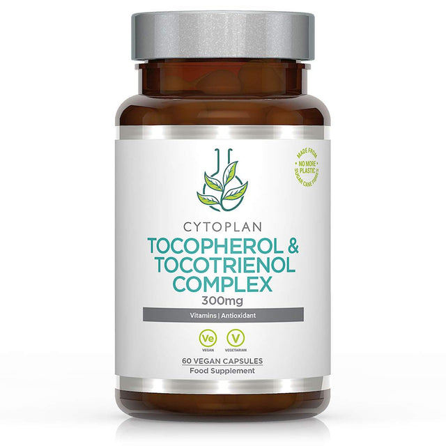 Cytoplan Tocopherol & Tocotrienol Complex 300mg,  60 Capsules