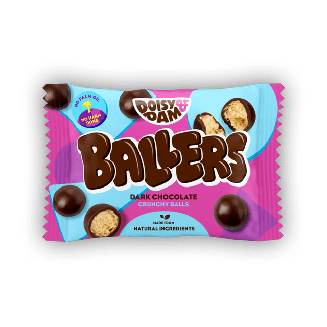 Doisy & Dam Dark Chocolate Ballers, 25gr