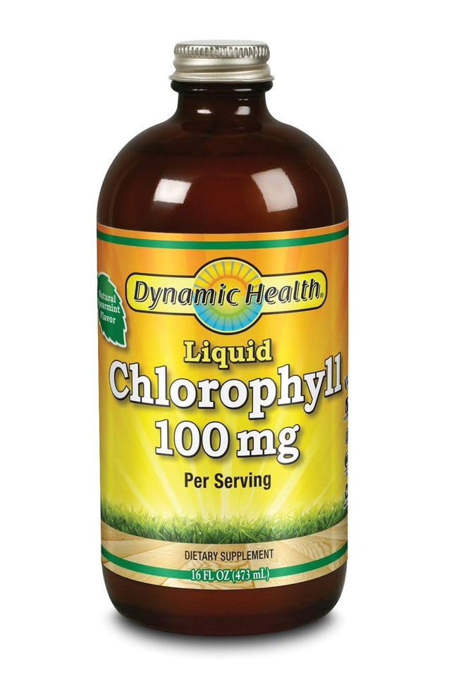 Dynamic Health Liquid Chlorophyll 100mg, 473ml