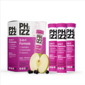 Phizz Apple & Blackcurrant 3-in-1 Hydration, Electrolytes and Vitamins Effervescent Multi-pack, 60 Tablets