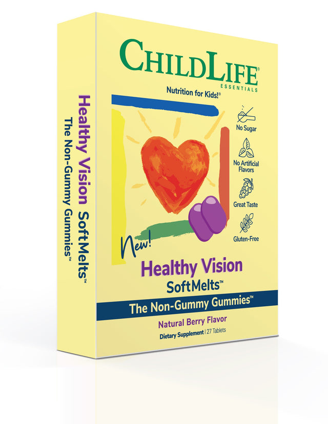 ChildLife Essentials Healthy Vision- Berry flavour, 27 Soft Melts