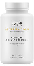 Higher Nature Aeterna Gold Collagen Beauty Capsules, 90 Capsules