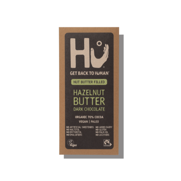 Hu Hazelnut Butter Dark Chocolate Bar, 60gr