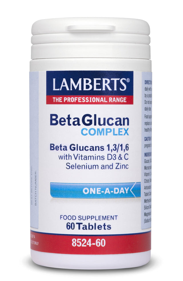 Lamberts Beta Glucan Complex, 60 Tablets