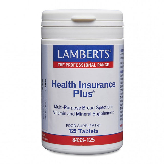 Lamberts Health Insurance Plus, 125 Tablets