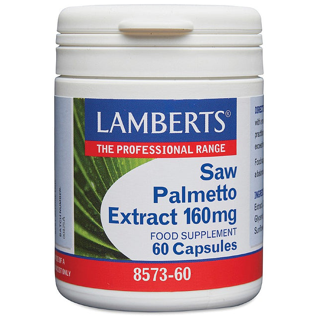 Lamberts Saw Palmetto Extract- 160mg, 60 Capsules