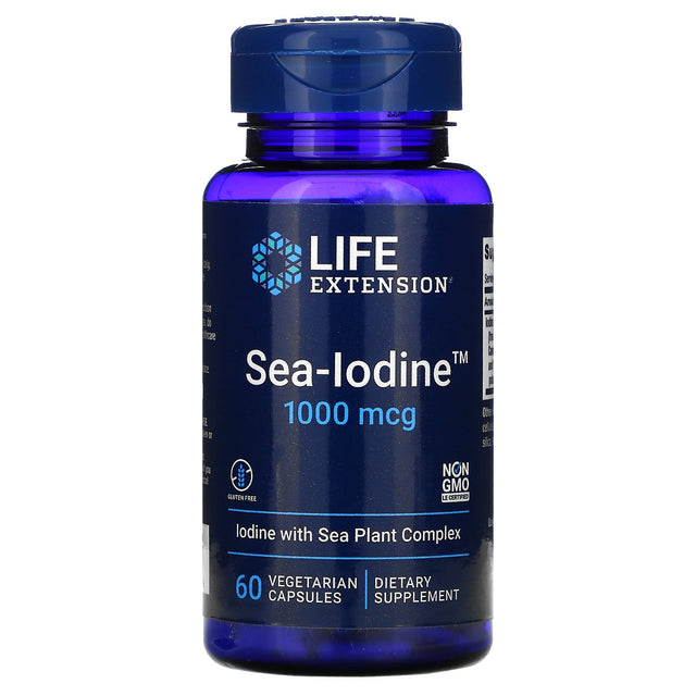 Life Extension Sea-Iodine- 1000mcg, 60 VCapsules