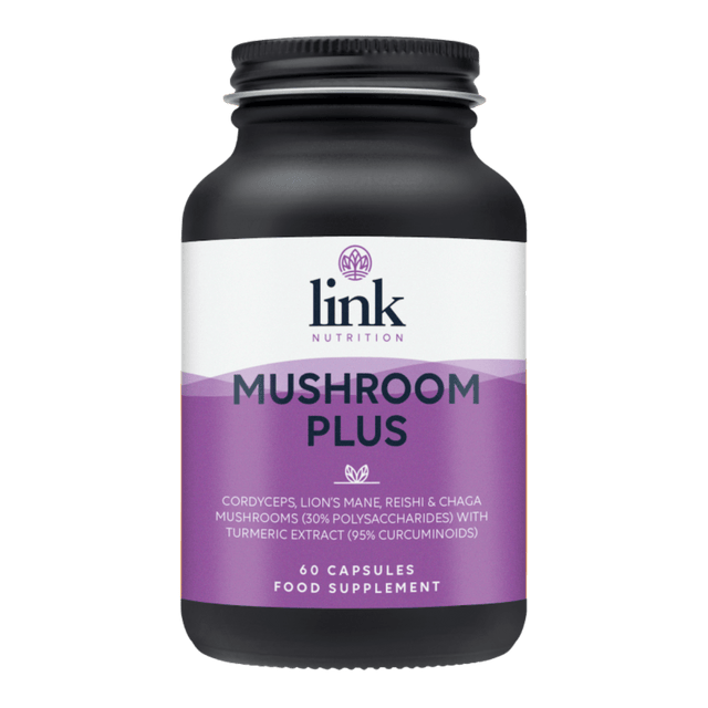 Link Nutrition Mushroom Plus, 60 Capsules